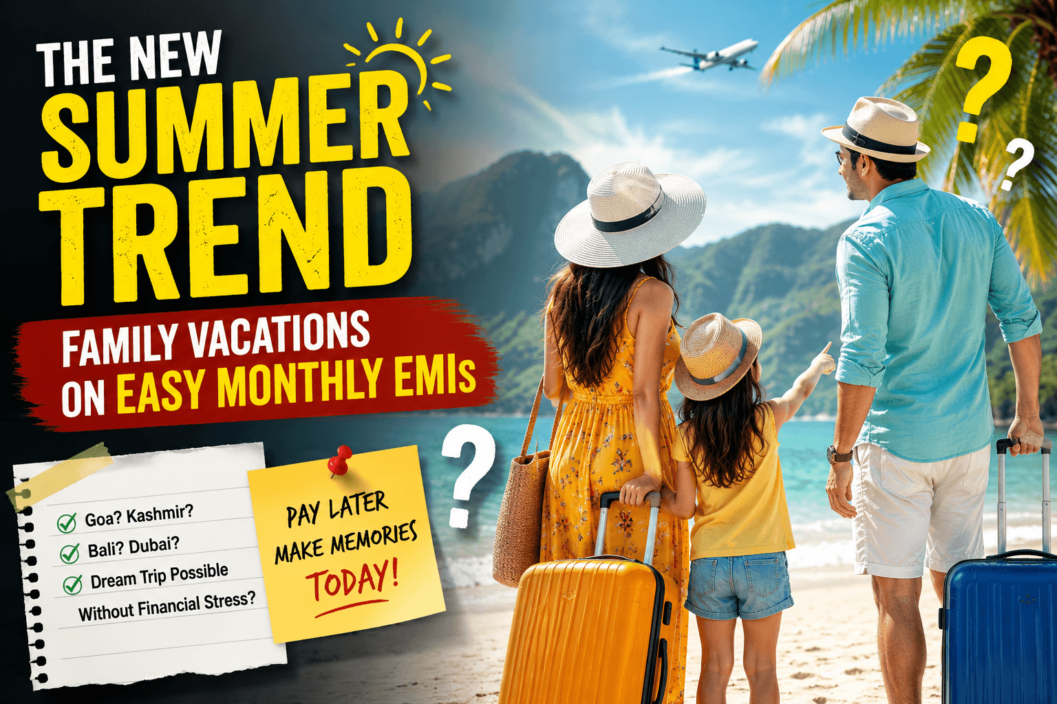 The New Summer Trend: Family Vacations on Easy Monthly EMIs