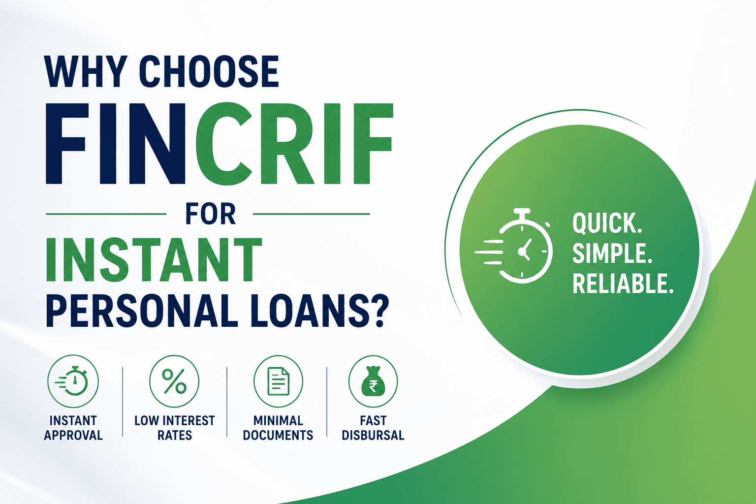 Why Choose FinCrif for Instant Personal Loans